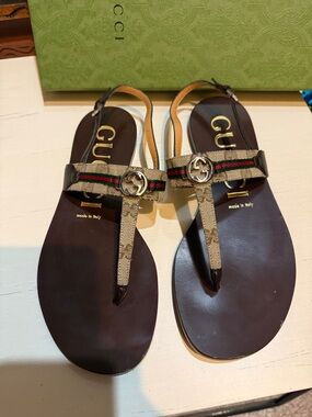 Gucci Beige Ebony Box Label Sticker